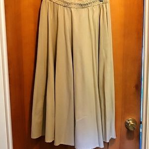 Gull Cotton/Linen Skirt with Side Pockets Sz M